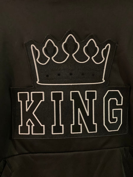 (New) Crowned King - Custom “Reworked” Hoodie Men’s Size Large