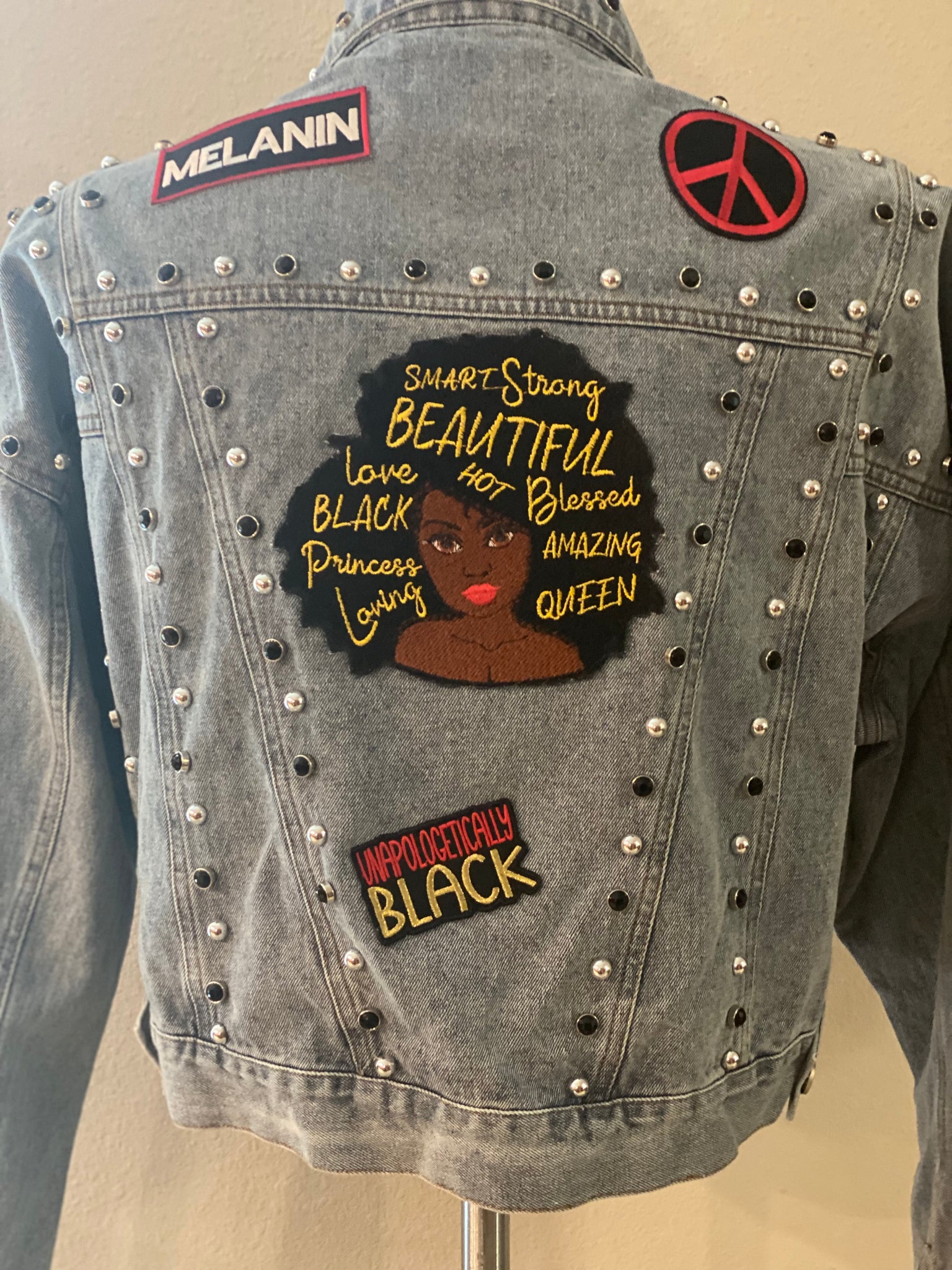 Denim Jacket - Black - Ladies