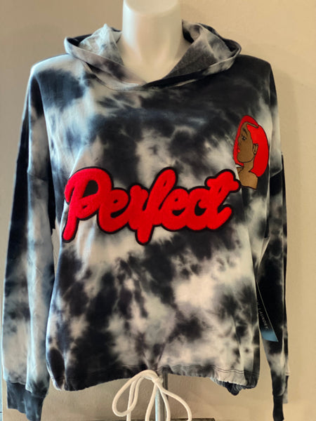 (New) Perfect Red   - Custom “Reworked” Hoodie Plus Size 3X