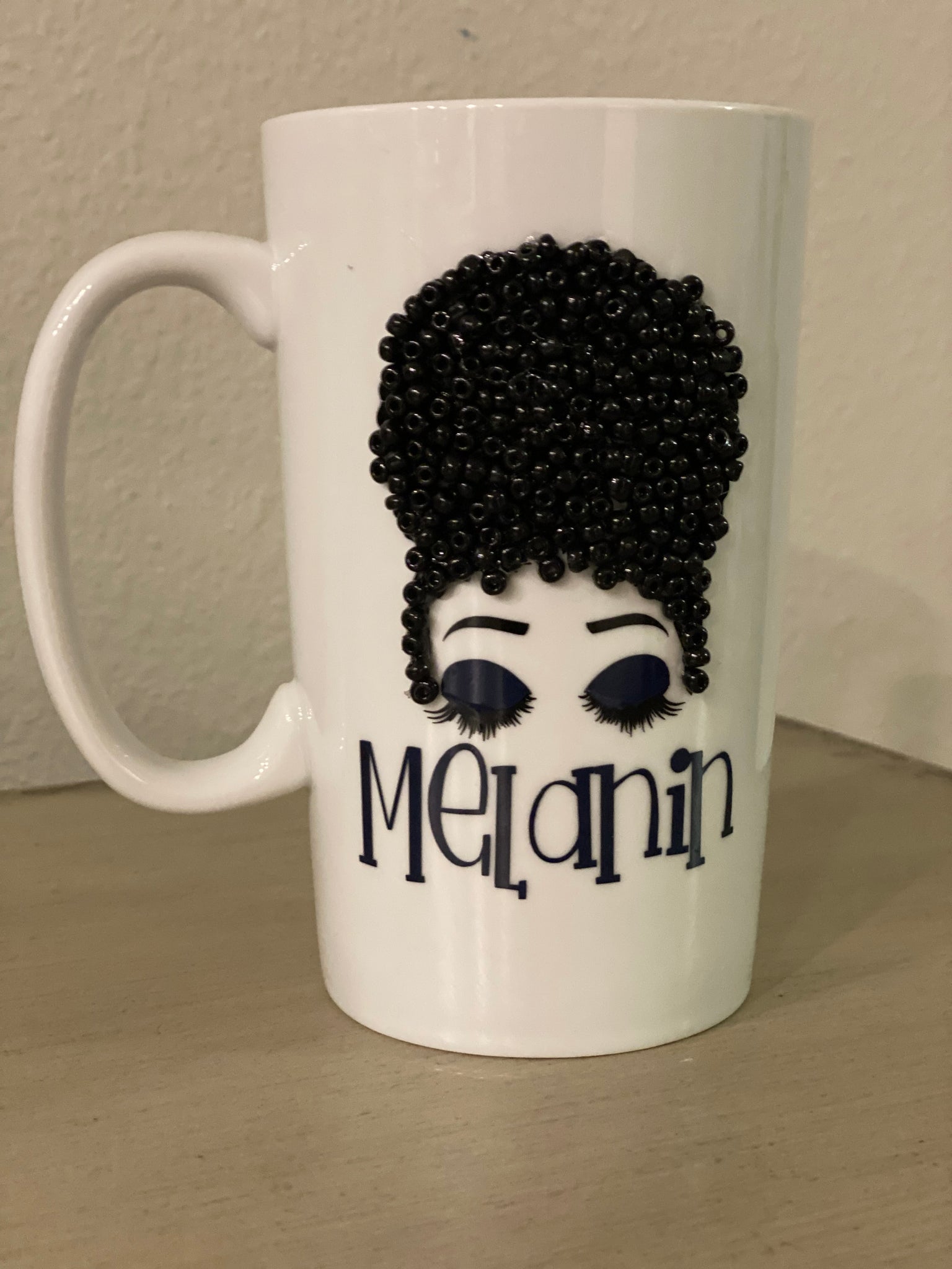 (New) Melanin Boss - Large Bling Coffee Mug