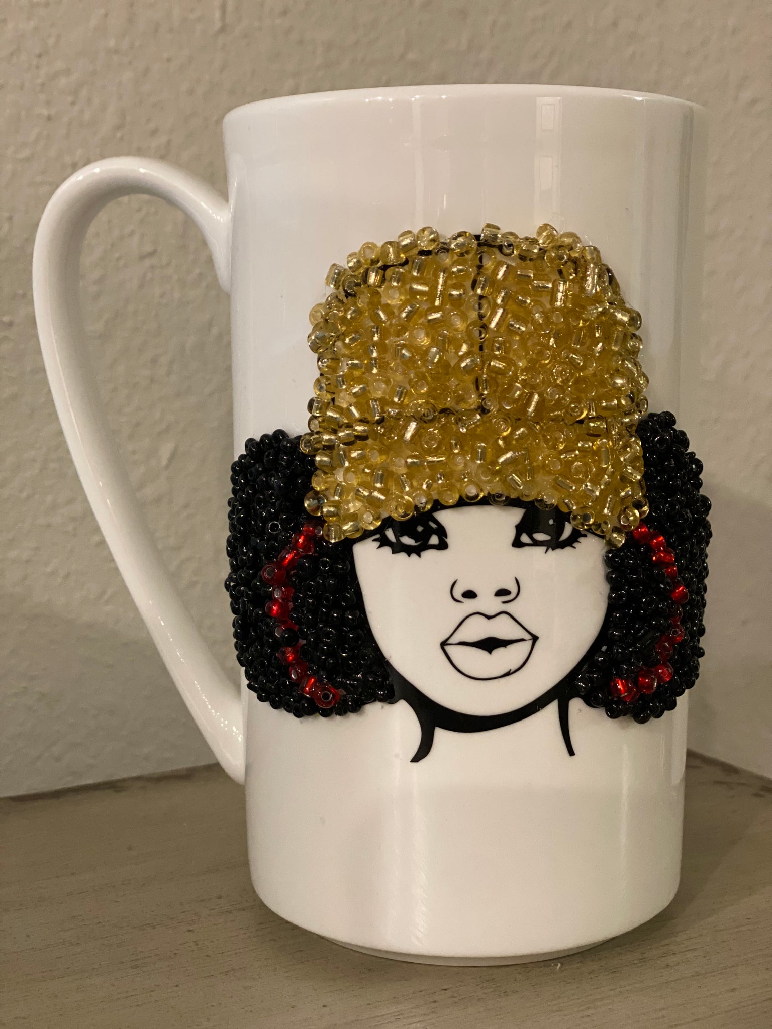 (New) Jazzy Queen - Large Bling Coffee Mug
