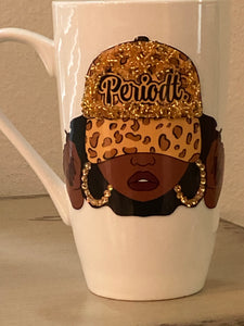 (New) Queen Periodt - Large Bling Coffee Mug